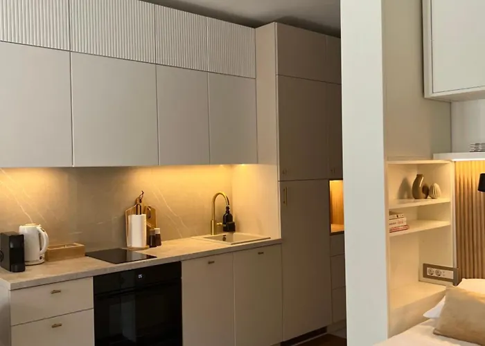 شقة Golden Olive Boutique With Private Parking