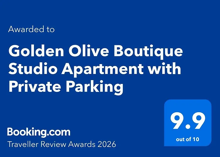Golden Olive Boutique With Private Parking *
